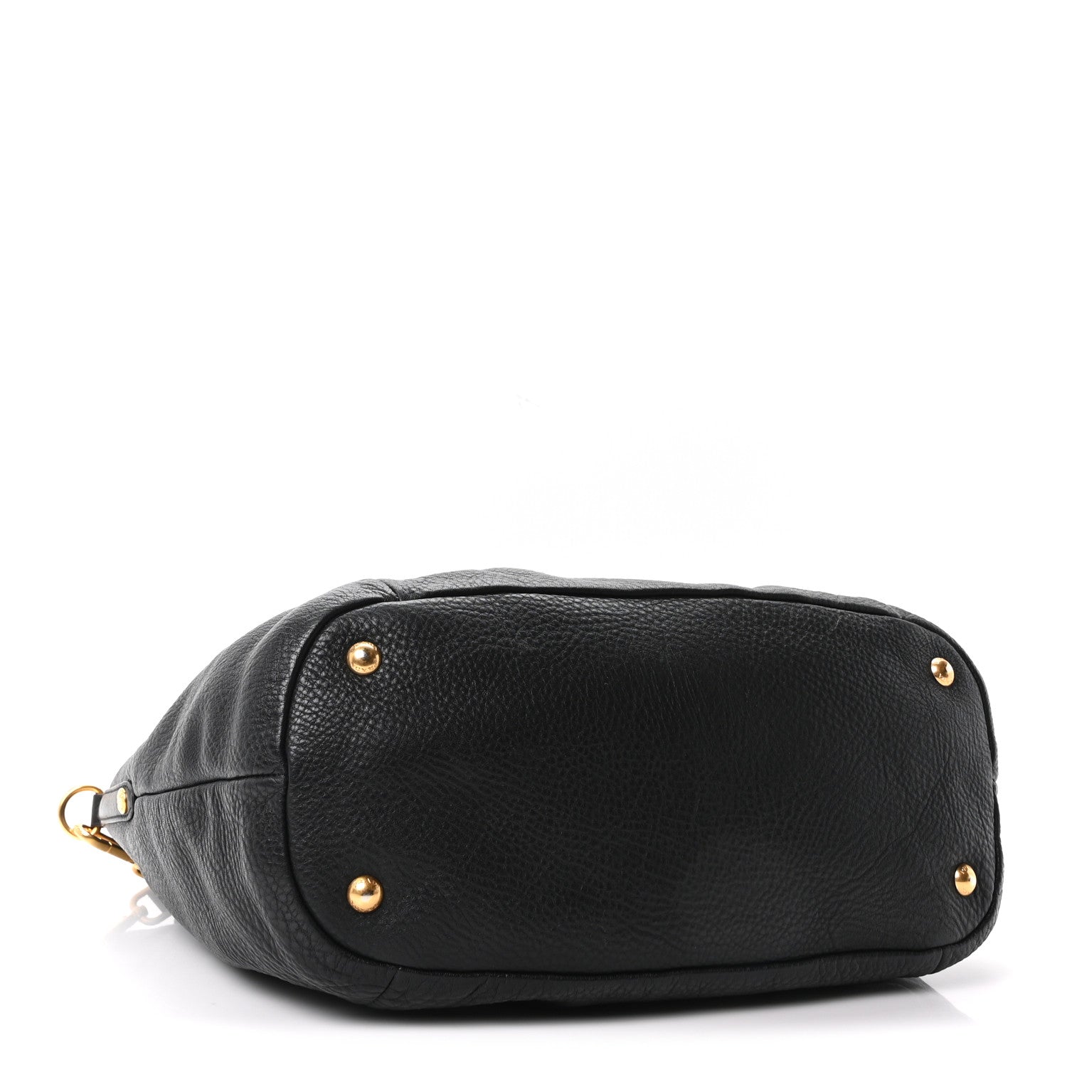 Prada Vitello Daino Shopping Tote Black
