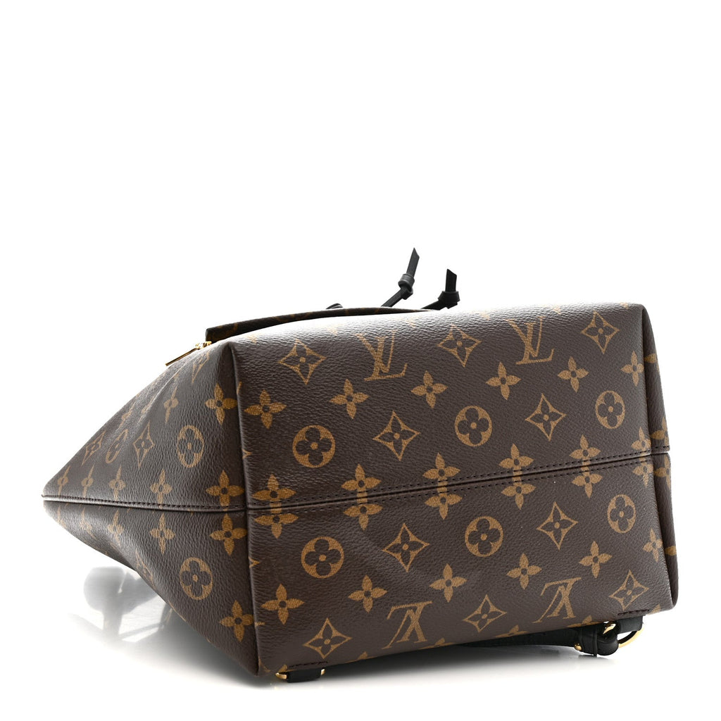 Louis Vuitton Monogram Montsouris PM Black