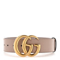 Gucci Calfskin Double G 40mm Belt 95 38 Porcelain Rose