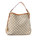 Louis Vuitton Damier Azur Delightful PM Pink