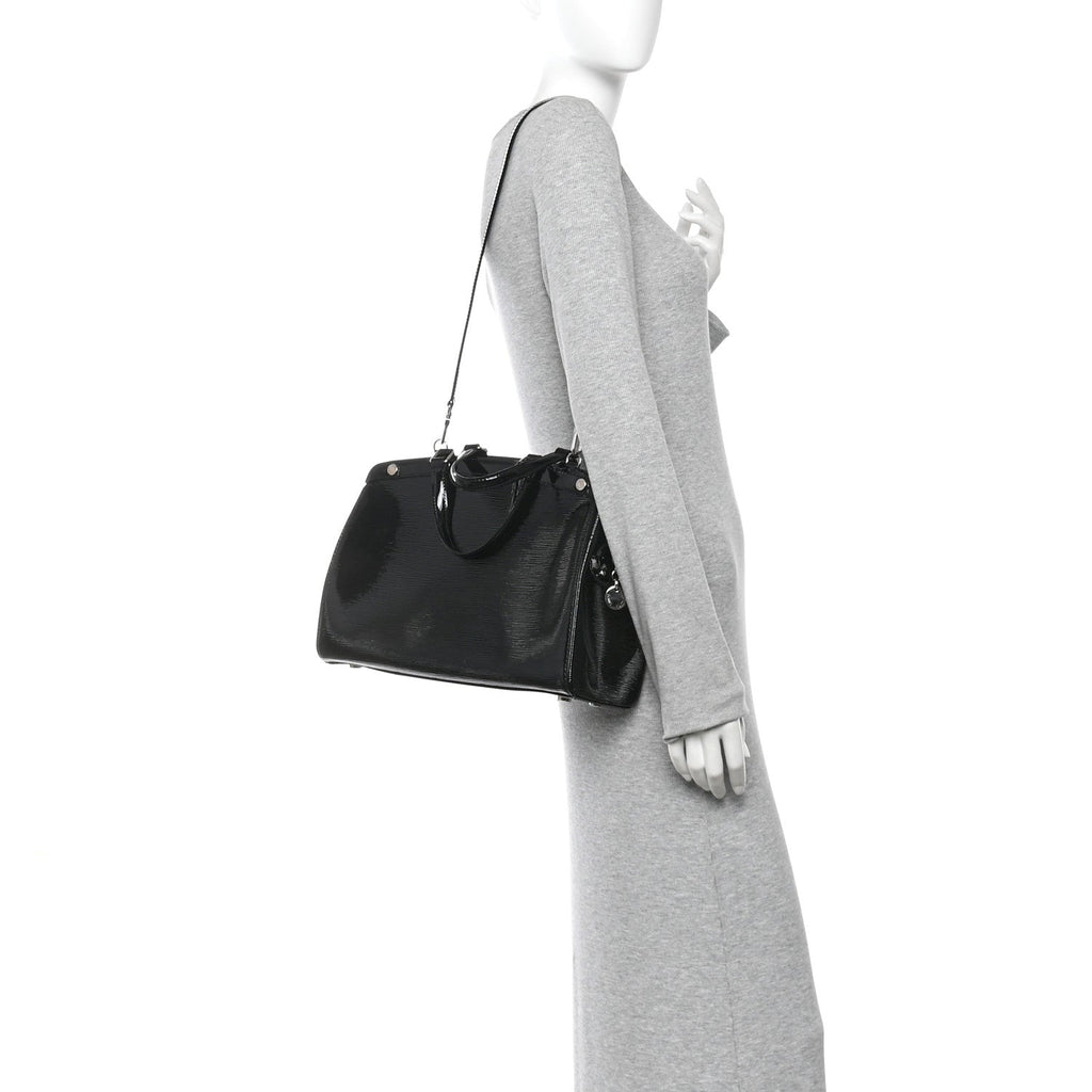 Louis Vuitton Electric Epi Brea MM Black