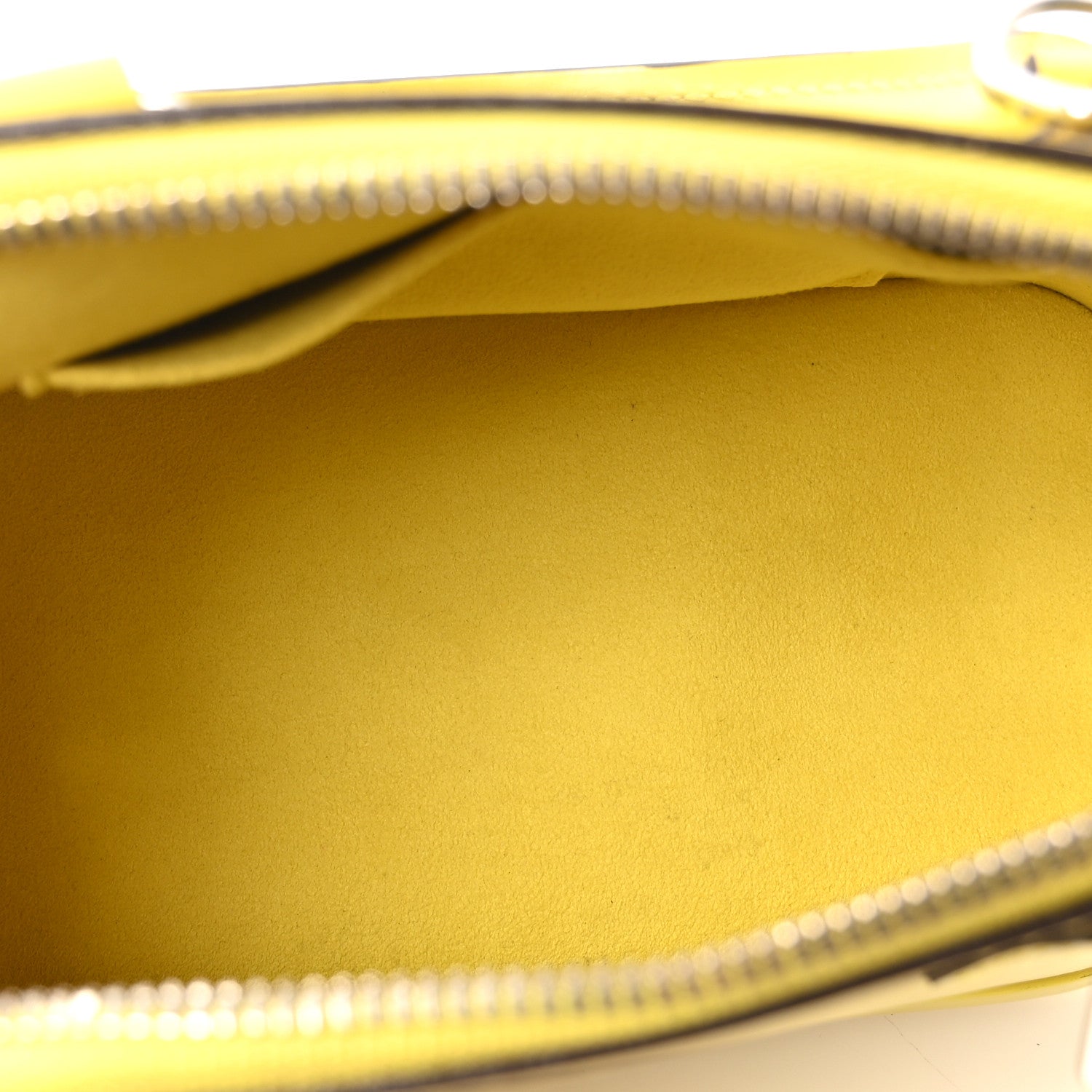 Louis Vuitton Epi Alma BB Pistache