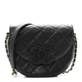 Chanel Caviar Quilted Small Messenger Flap Black