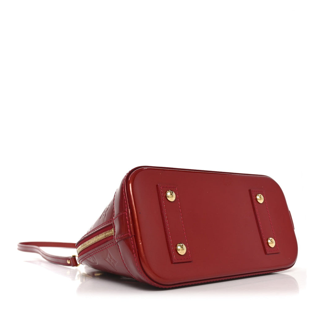 Louis Vuitton Vernis Alma BB Rose Indien