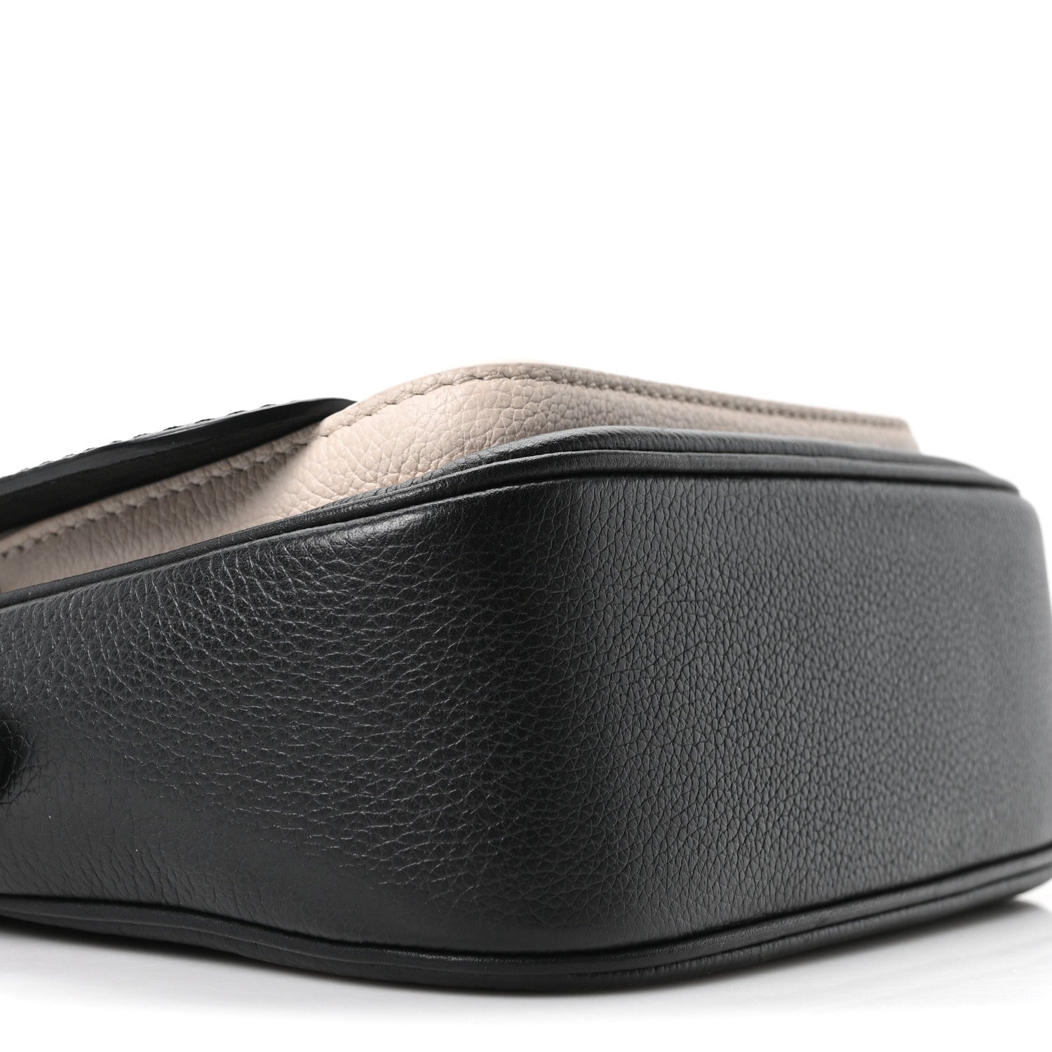 Louis Vuitton Grained Calfskin Lockme Tender Black