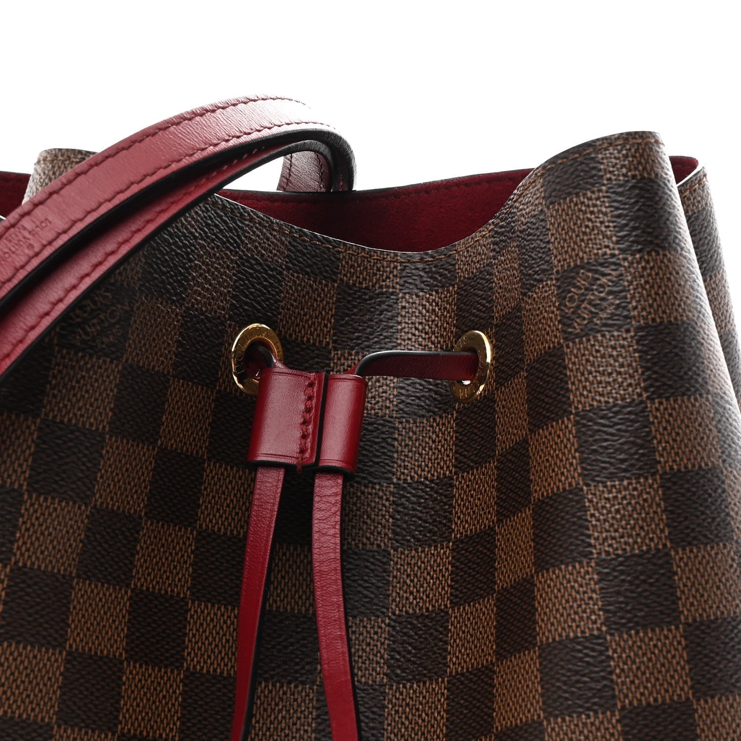 Louis Vuitton Damier Ebene Neonoe MM Cherry Berry