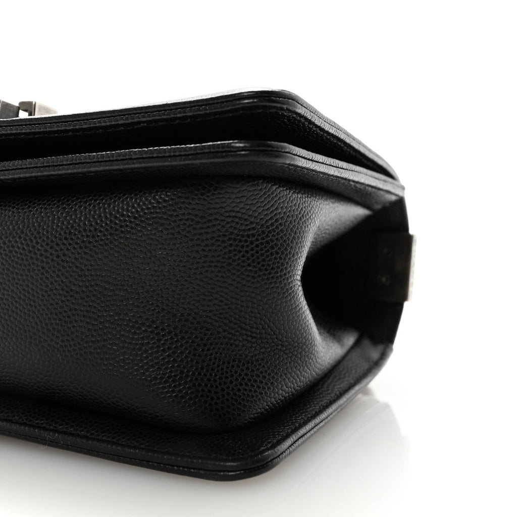 Chanel Caviar Quilted Small Boy Flap Black