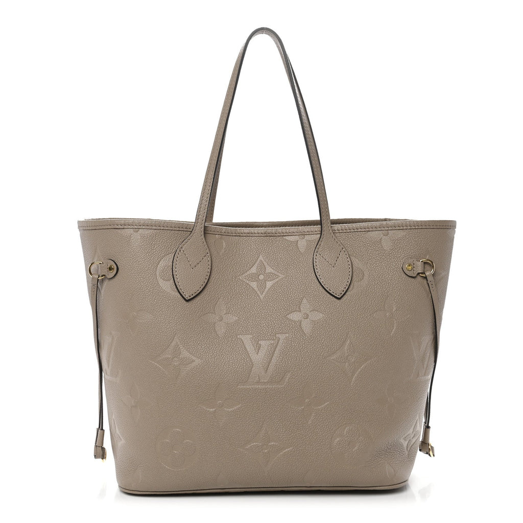 Louis Vuitton Empreinte Monogram Giant Neverfull MM  Tourterelle