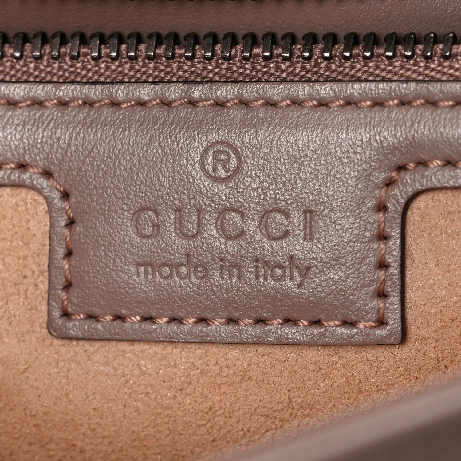 Gucci Calfskin Matelasse Small GG Marmont Shoulder Bag Porcelain Rose
