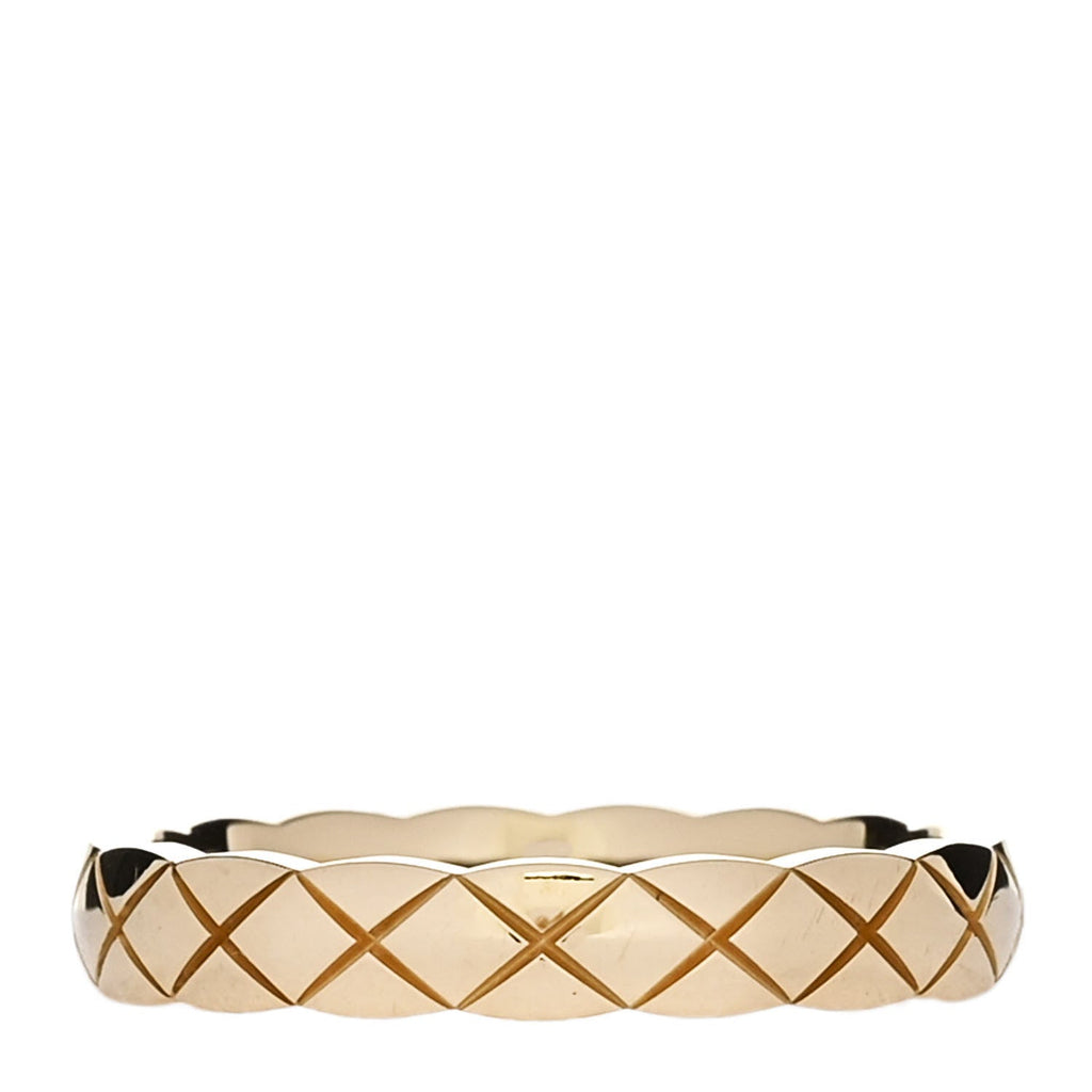 18K Yellow Gold Mini Coco Crush Ring 50 5.25