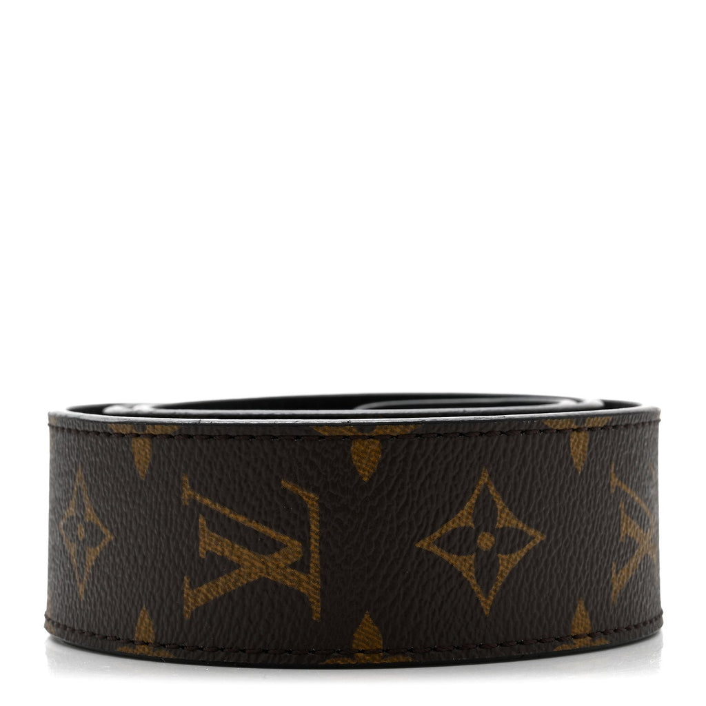 Louis Vuitton Monogram Bandouliere Shoulder Strap Black