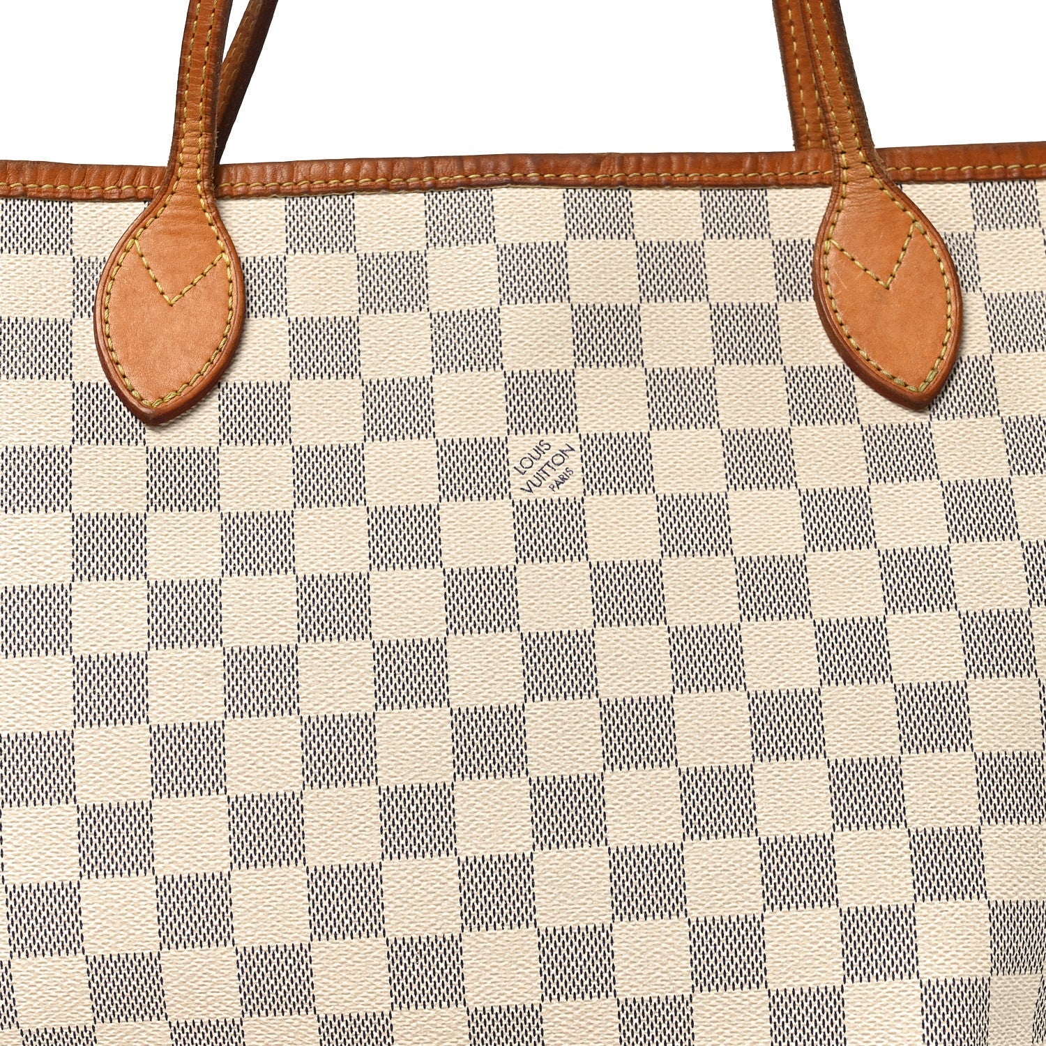 Louis Vuitton Damier Azur Neo Neverfull MM Rose Ballerine