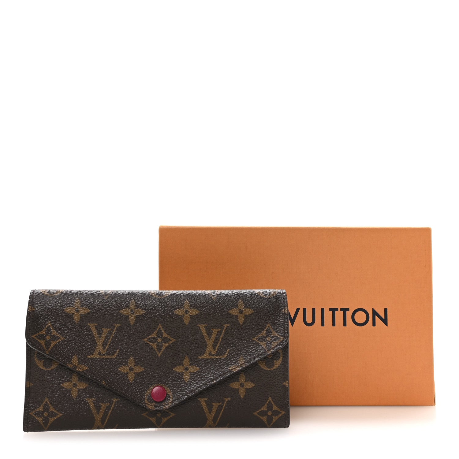 Louis Vuitton Monogram Josephine Wallet Fuchsia