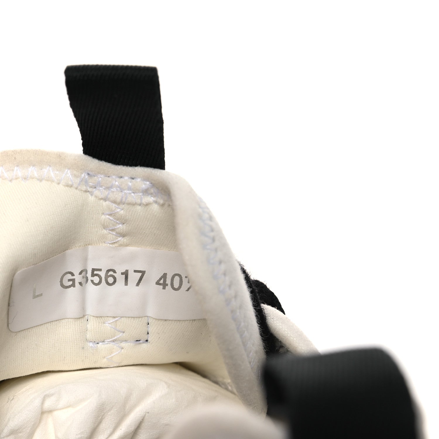 Chanel Velvet Calfskin Mixed Fibers CC Sneakers 40.5 Ivory Black