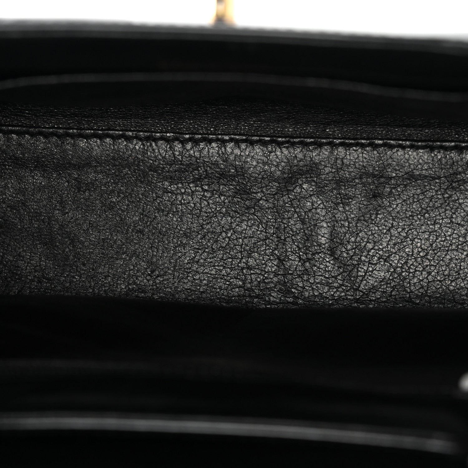 Chanel Patent Small Kelly Flap Bag Black