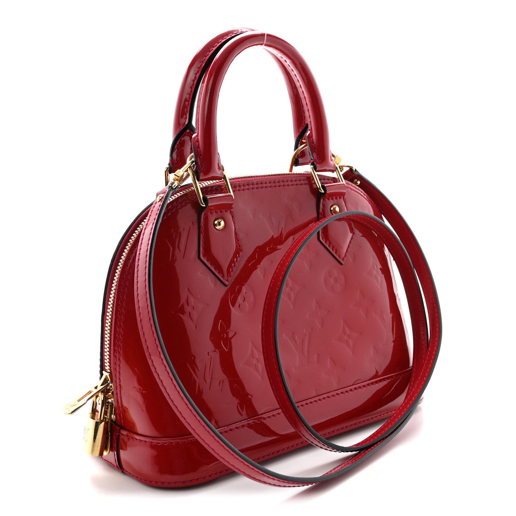 Louis Vuitton Vernis Alma BB Pomme D'Amour