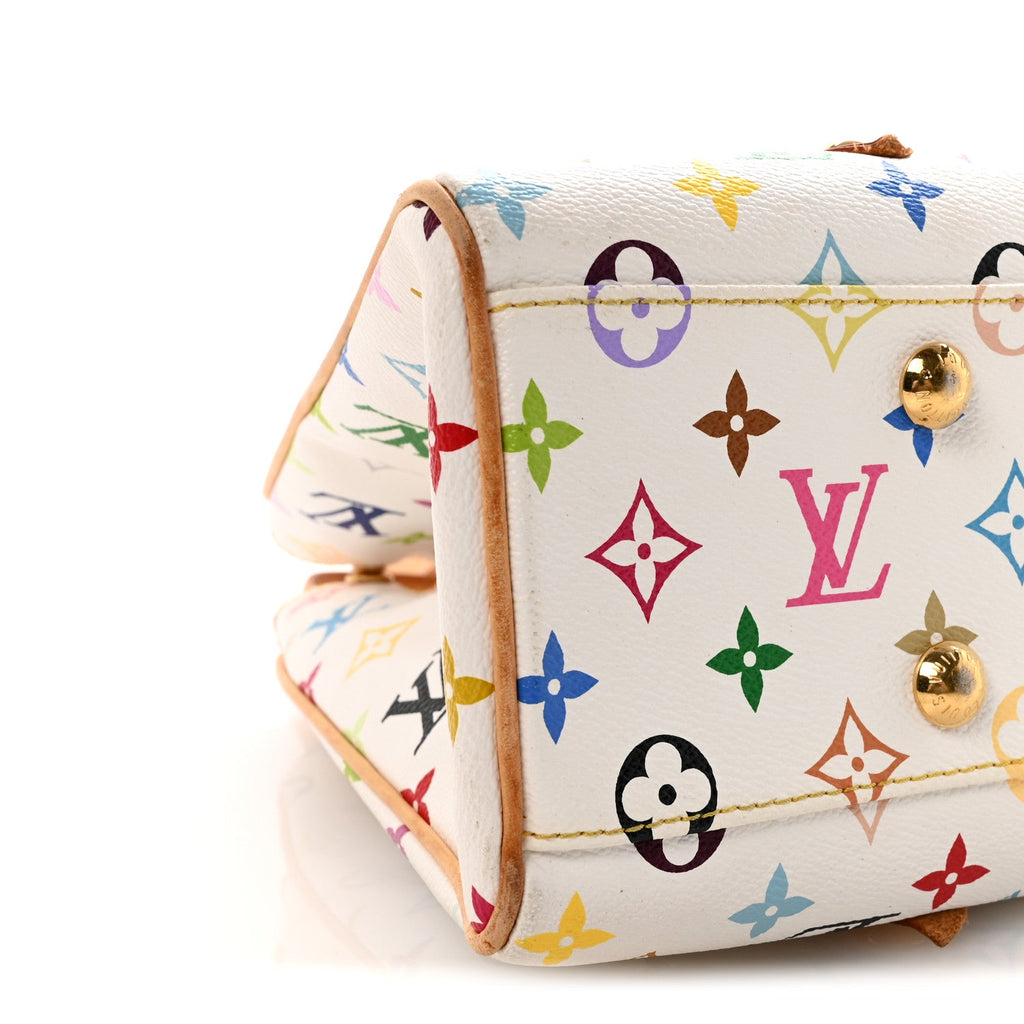 Louis Vuitton Monogram Multicolor Aurelia MM White