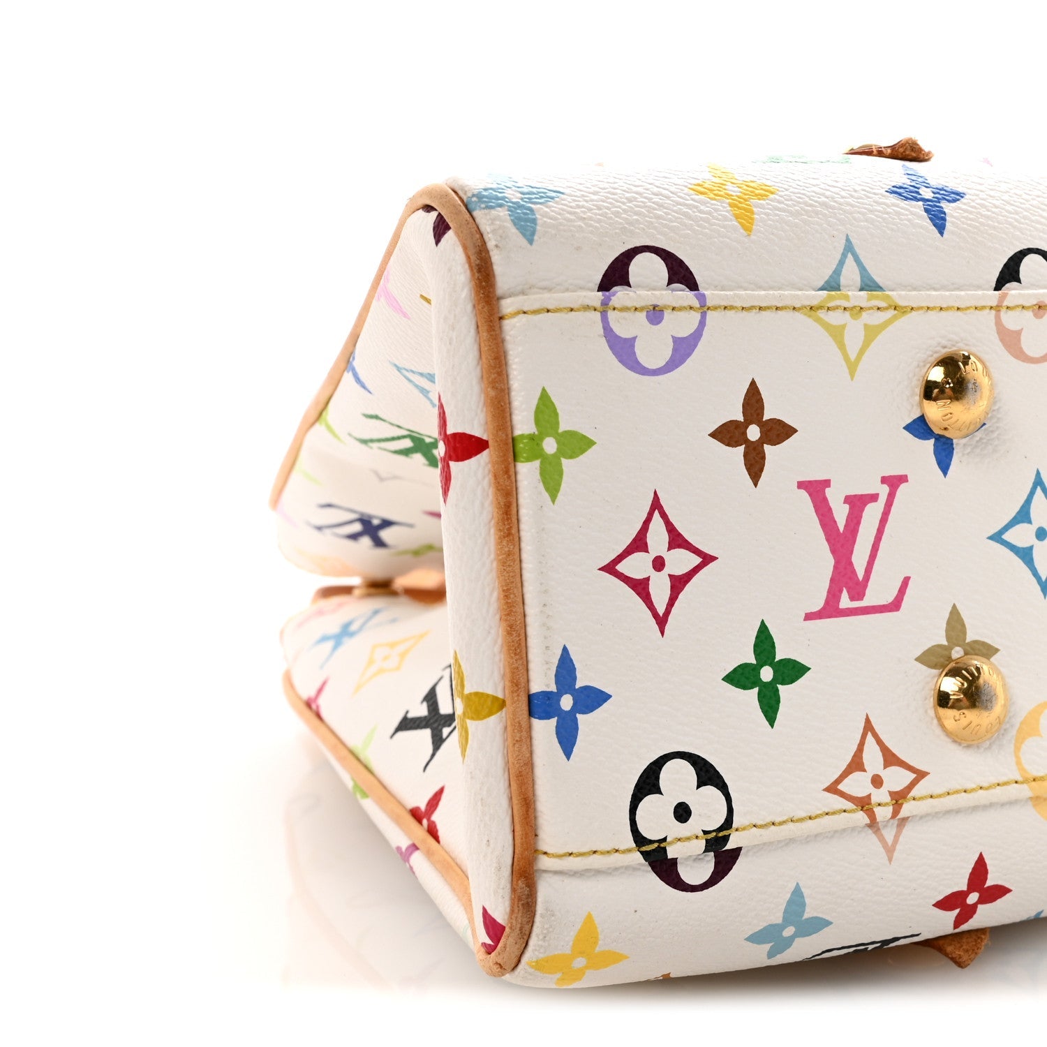 Louis Vuitton Monogram Multicolor Aurelia MM White