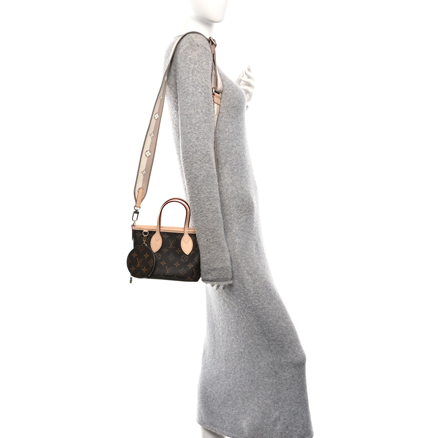 Louis Vuitton Monogram Neverfull BB Beige