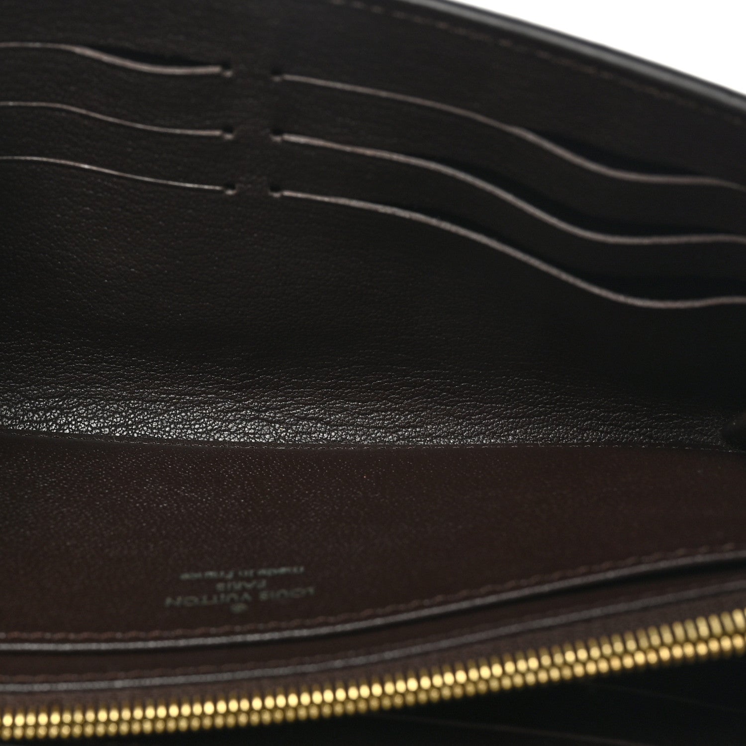 Louis Vuitton Snakeskin Twist Wallet Brown
