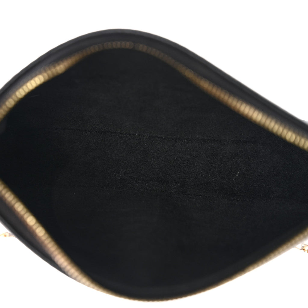 Louis Vuitton Empreinte Monogram Giant Mini Pochette Accessories Black