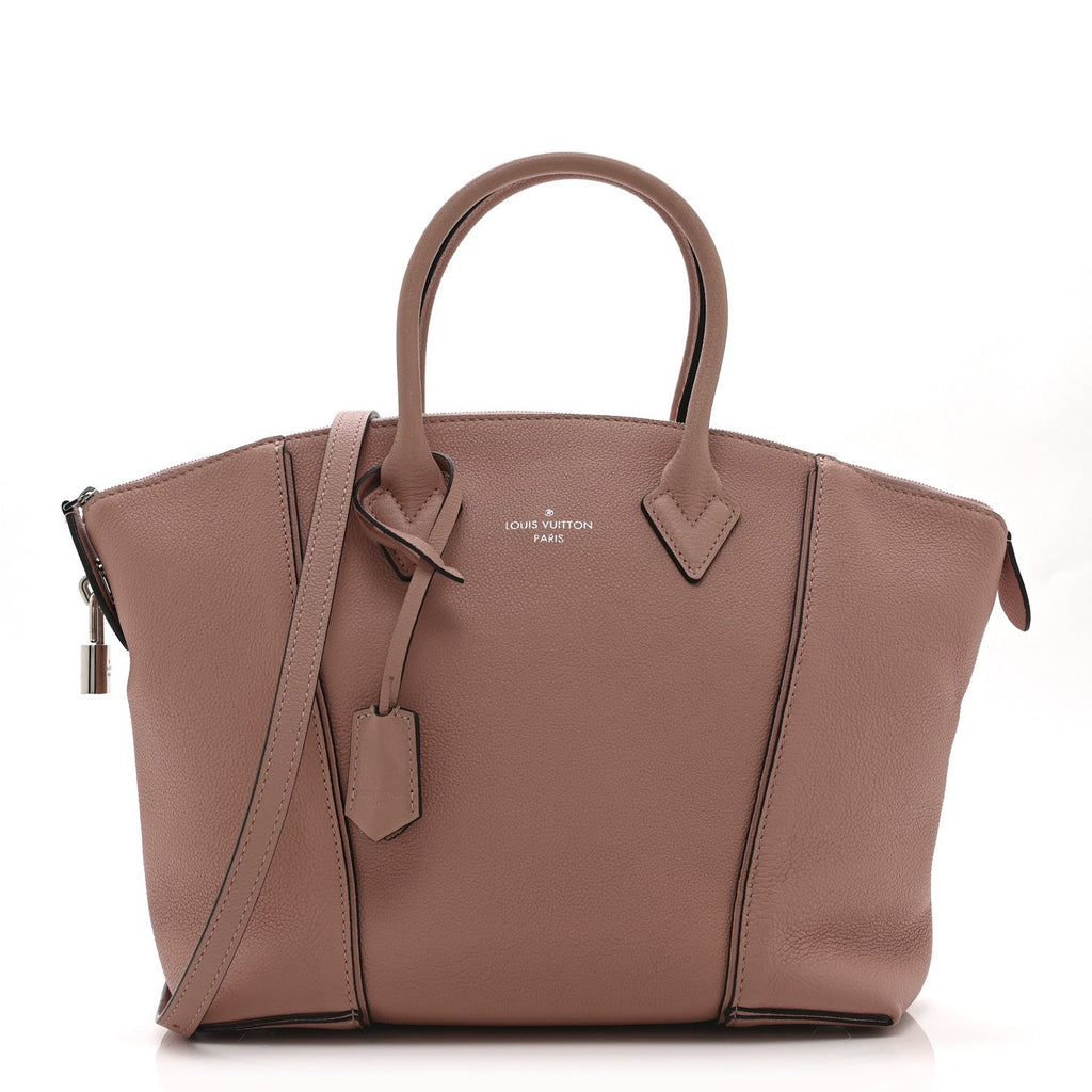 Louis Vuitton Veau Cachemire Soft Lockit PM Magnolia