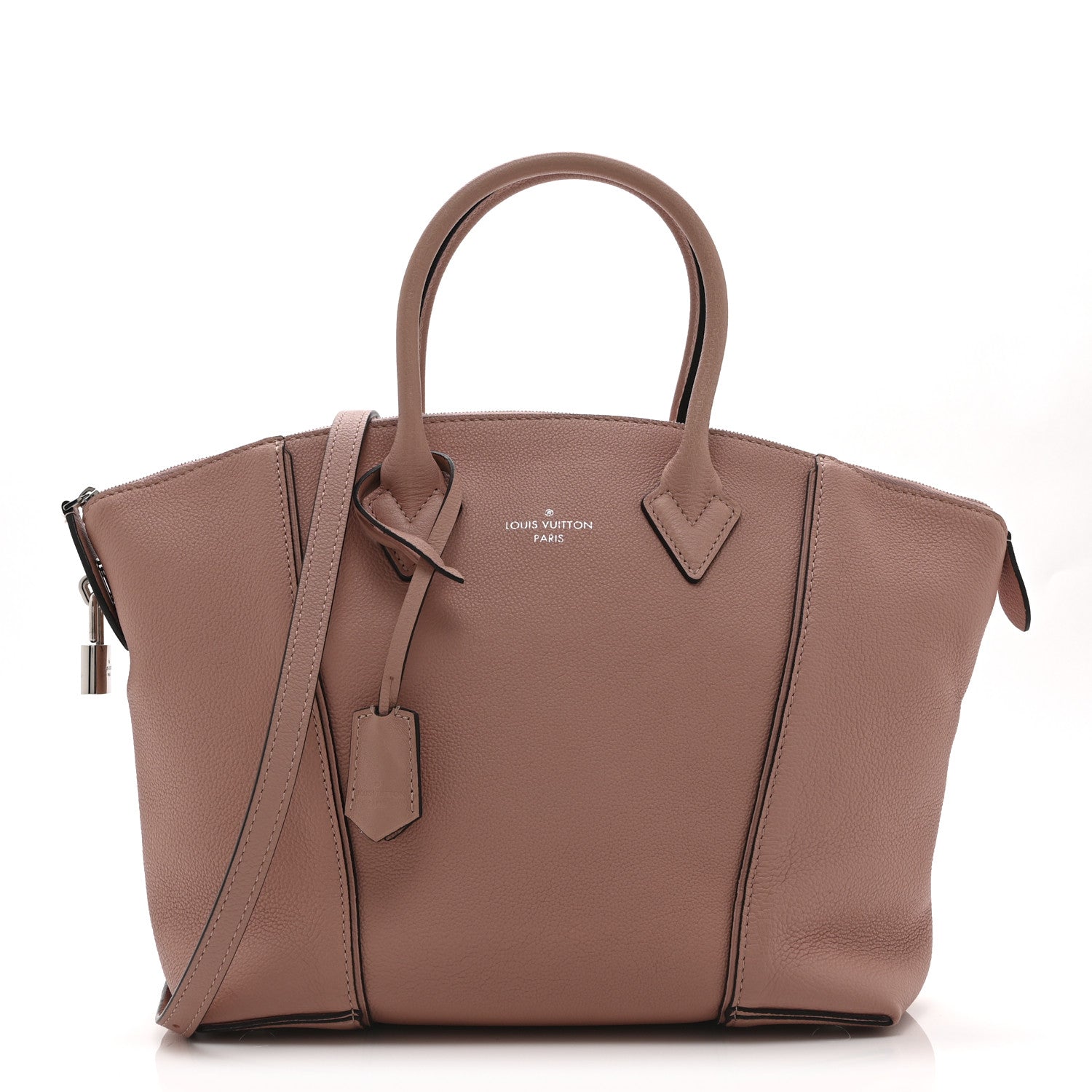 Louis Vuitton Veau Cachemire Soft Lockit PM Magnolia