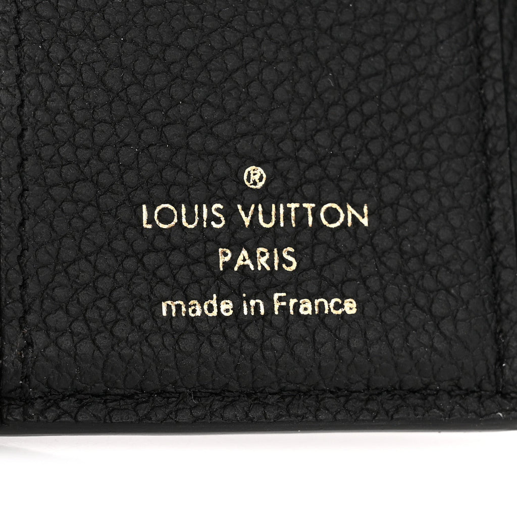 Louis Vuitton Empreinte Zoe Wallet Black