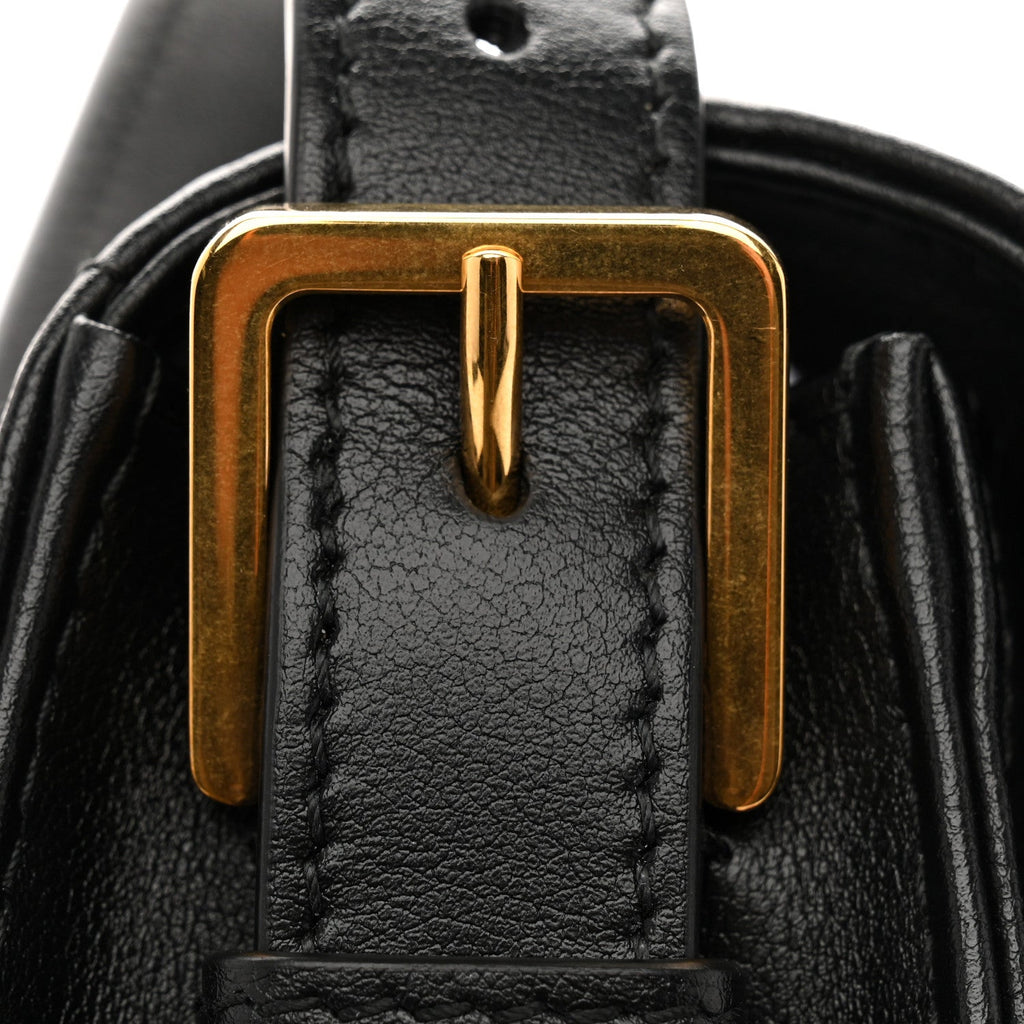 Christian Dior Calfskin Quilted All Over Miss Dior Flap Black
