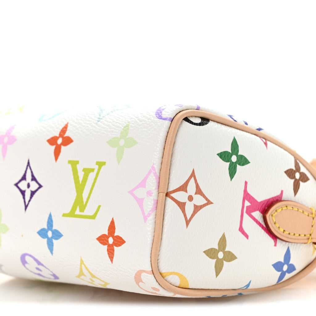 Louis Vuitton LV X TM Monogram Multicolor Nano Speedy White