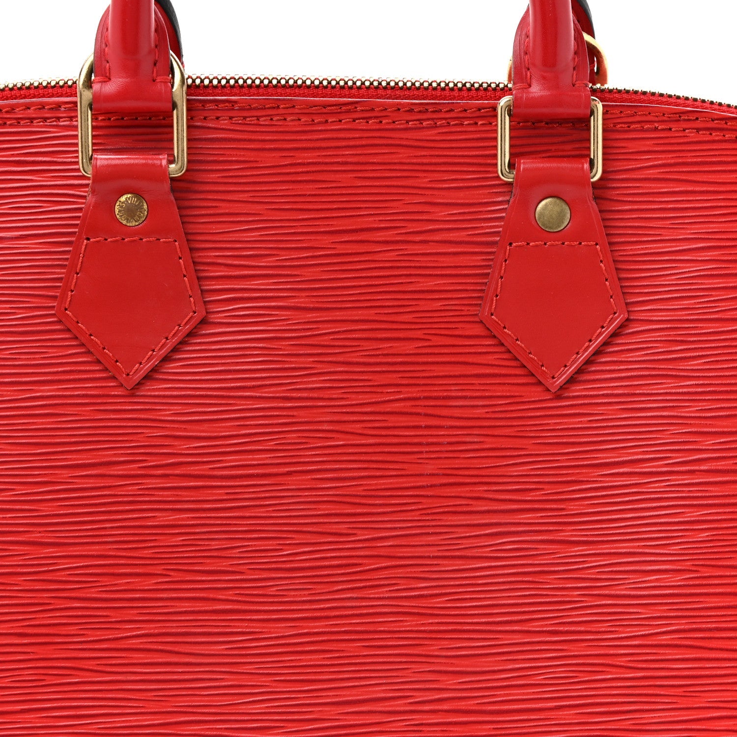 Louis Vuitton Epi Alma PM Castillan Red
