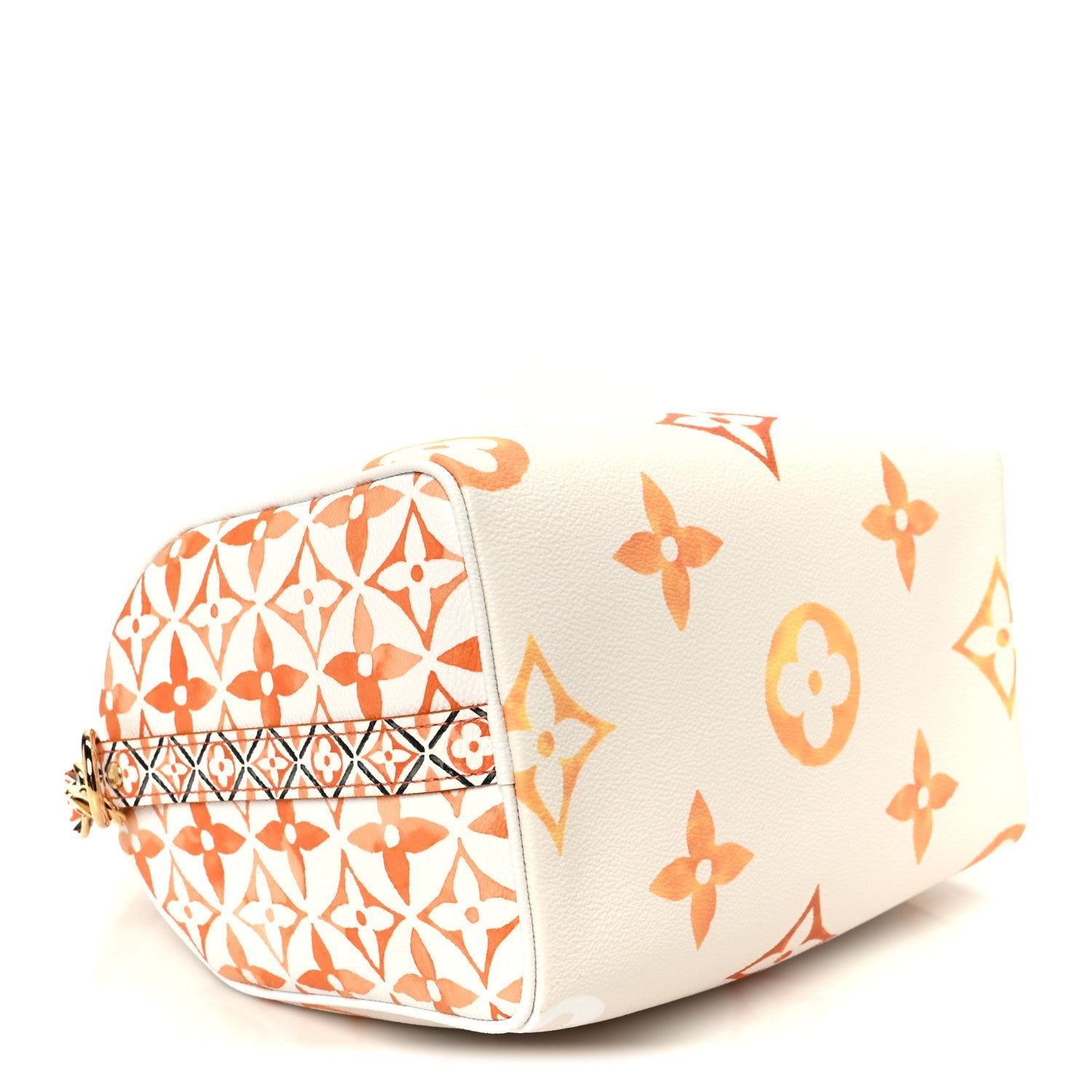 Louis Vuitton Monogram Giant By The Pool 2.0 Speedy Bandouliere 25 Apricot
