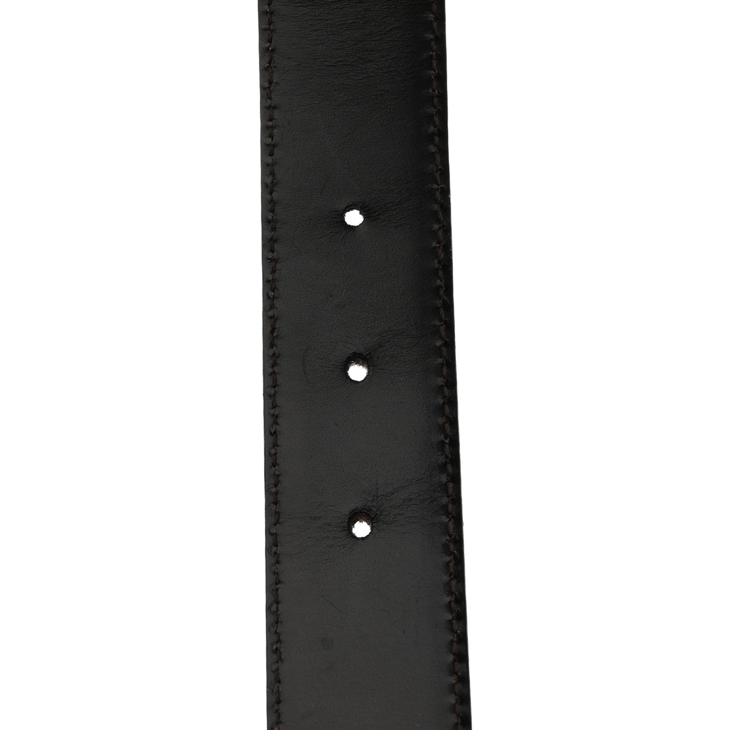 Gucci Calfskin Square Buckle Horsebit Belt 90 36 Brown Multicolor