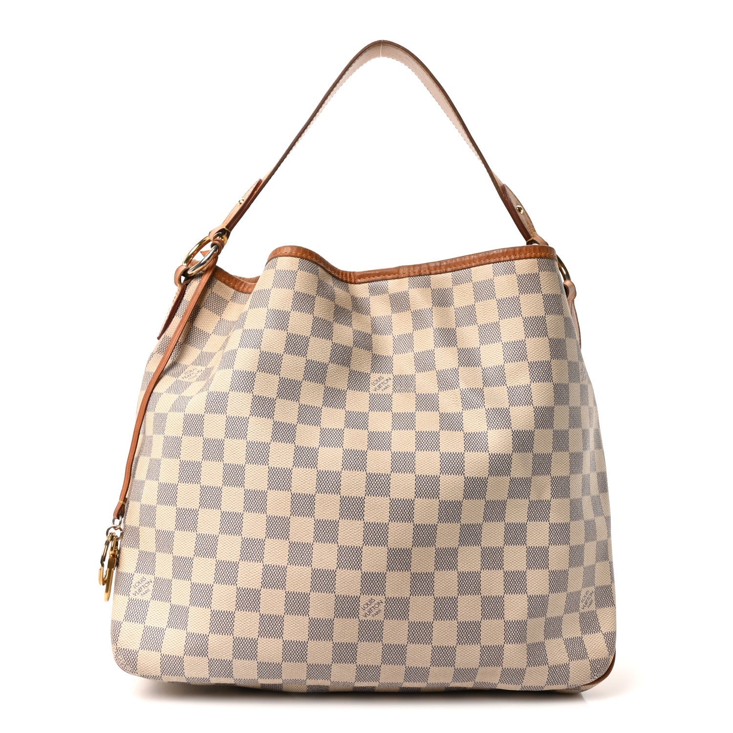 Louis Vuitton Damier Azur Delightful MM Pink