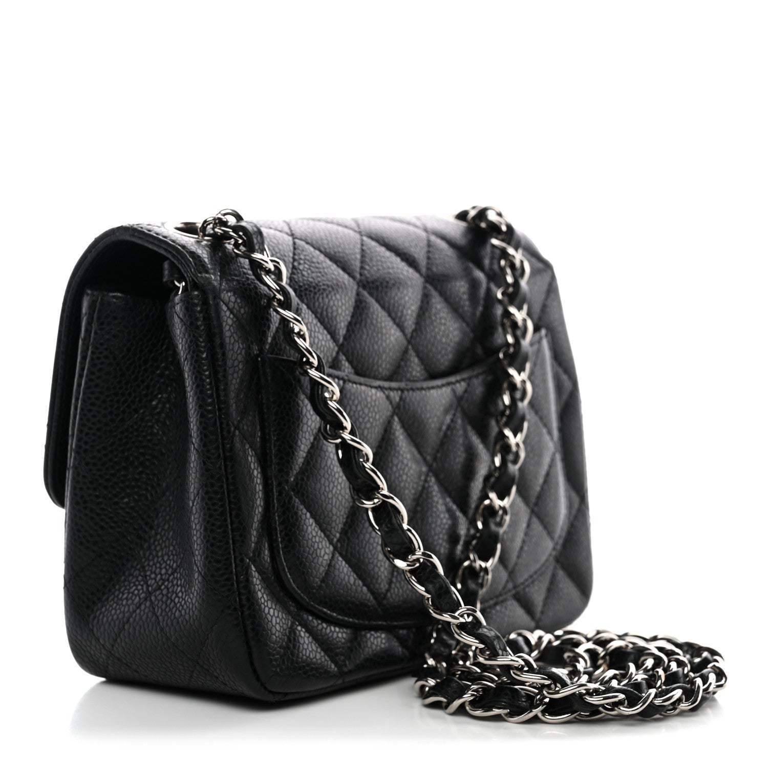 Chanel Caviar Quilted Mini Square Flap Black