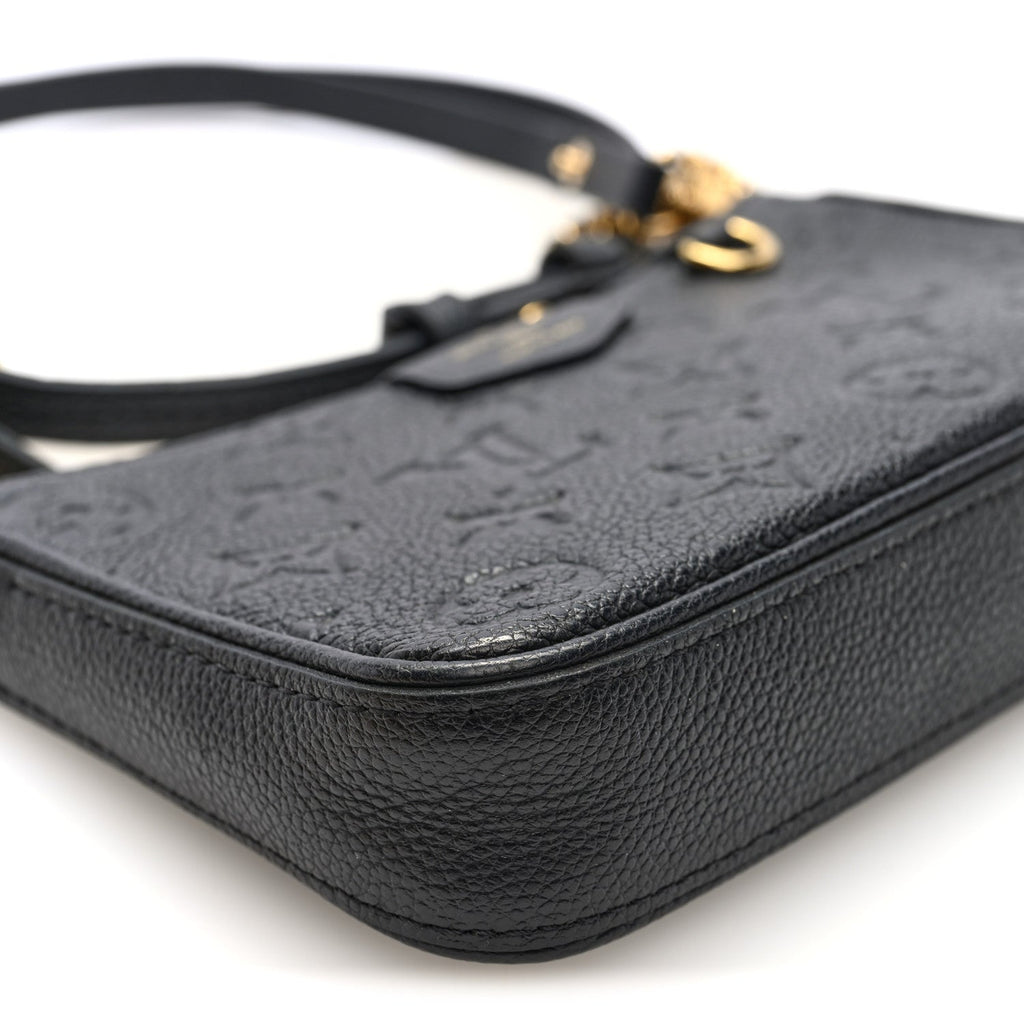 Louis Vuitton Empreinte Easy Pouch On Strap Black