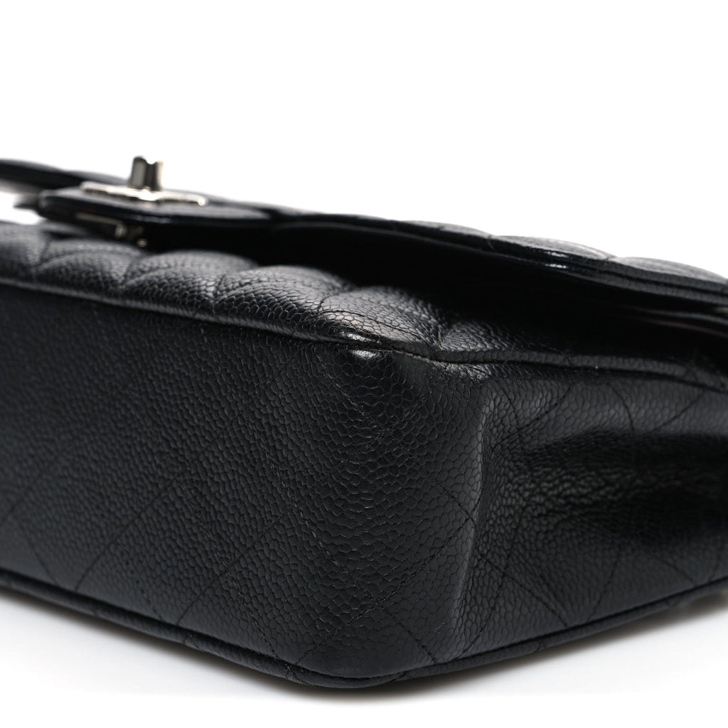 Chanel Caviar Quilted Medium Double Flap Black