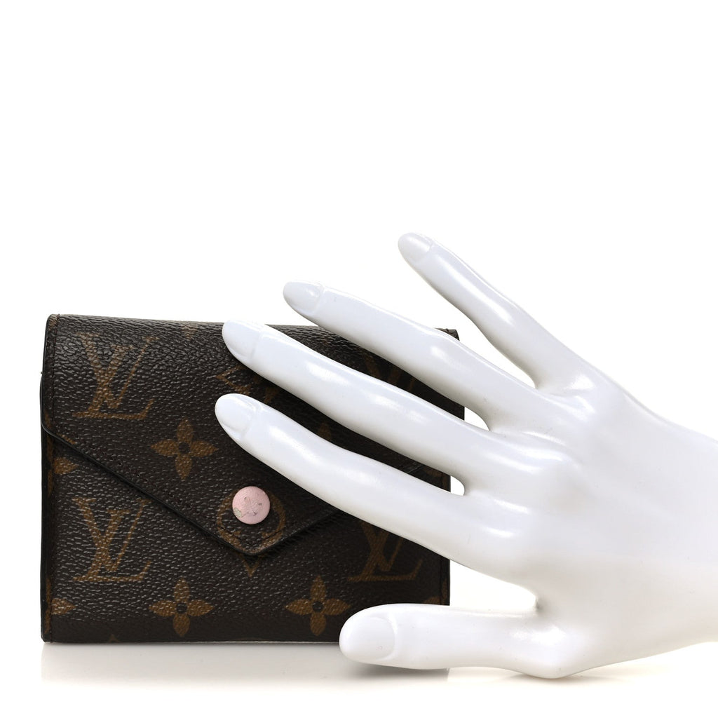 Louis Vuitton Monogram Victorine Wallet Rose Ballerine