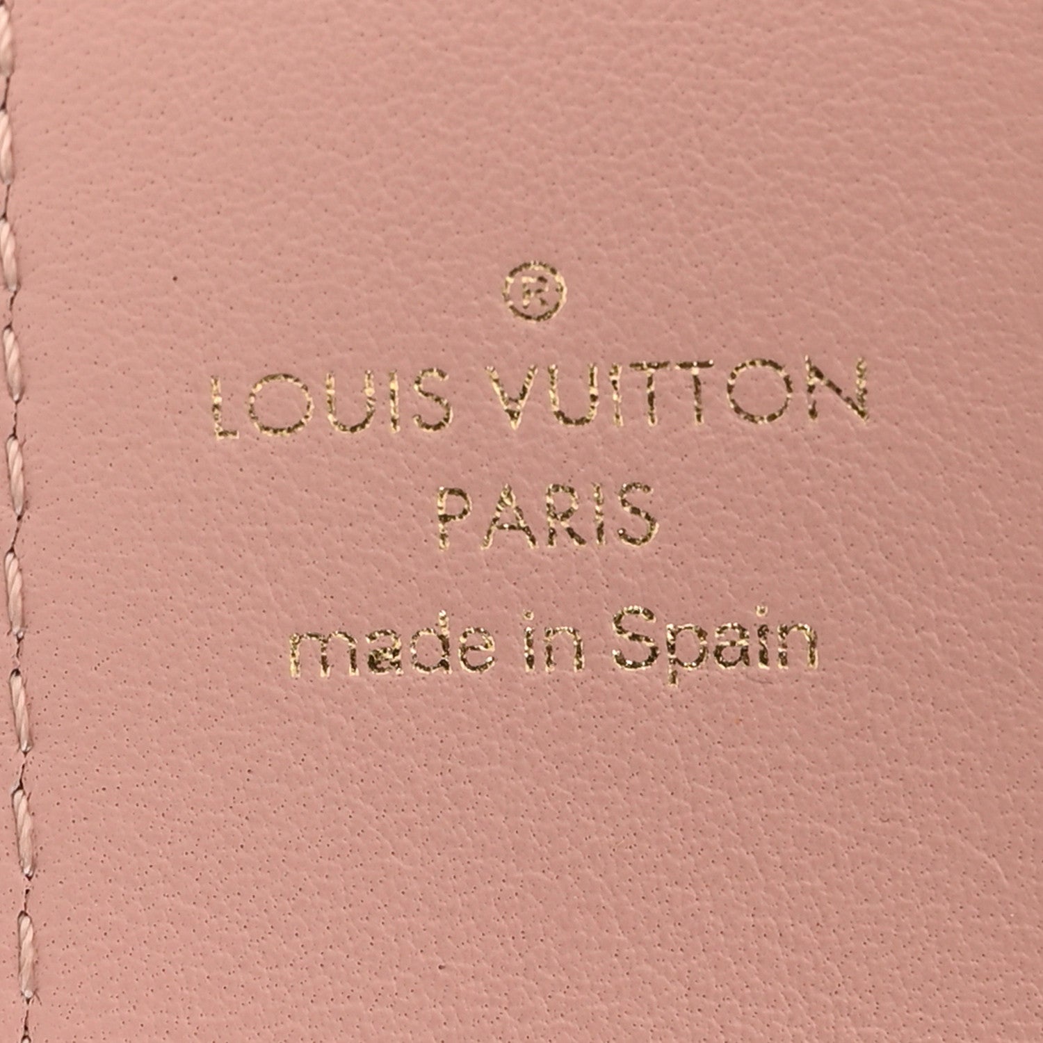Louis Vuitton Monogram Bandouliere Shoulder Strap Rose Poudre