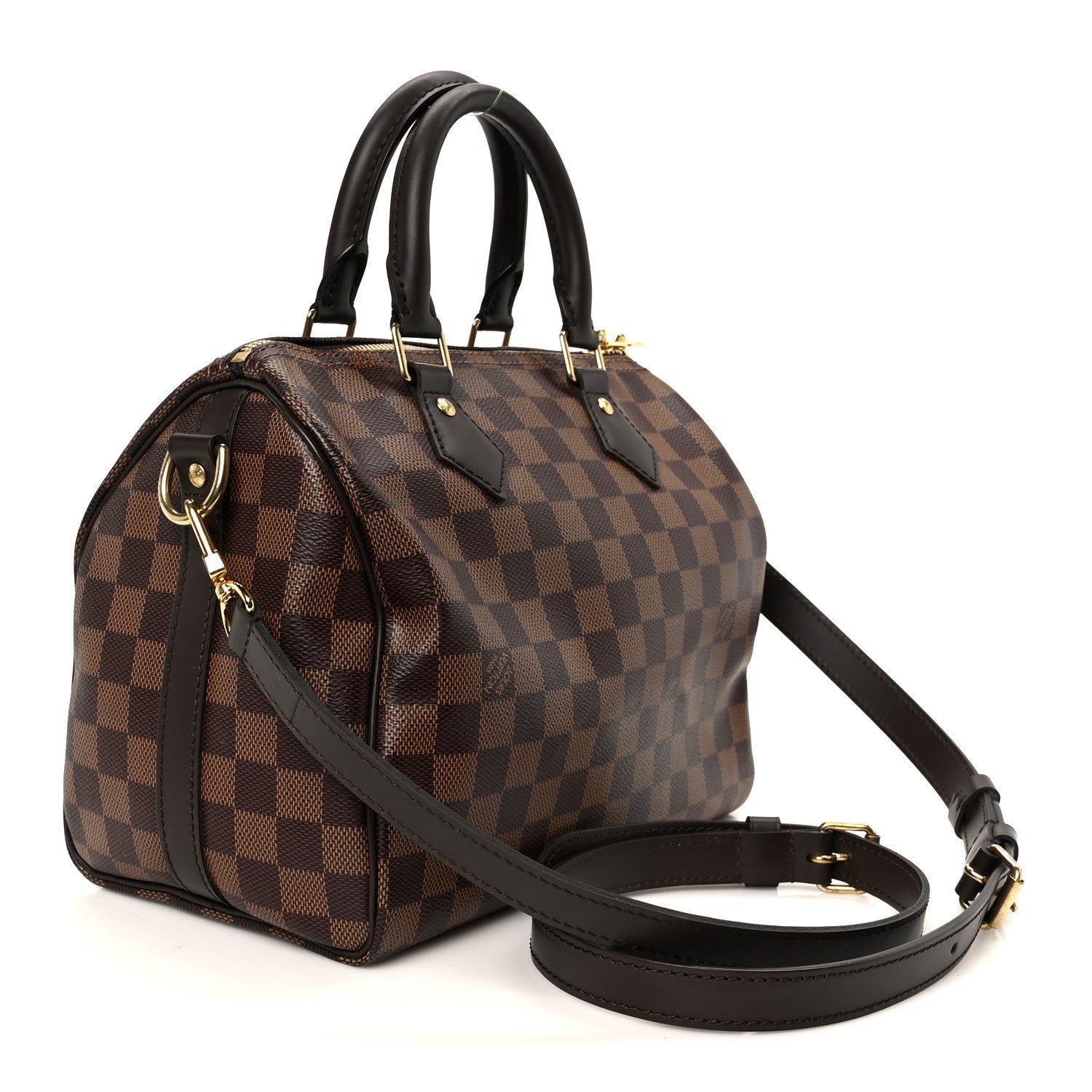 Louis Vuitton Damier Ebene Speedy Bandouliere 25