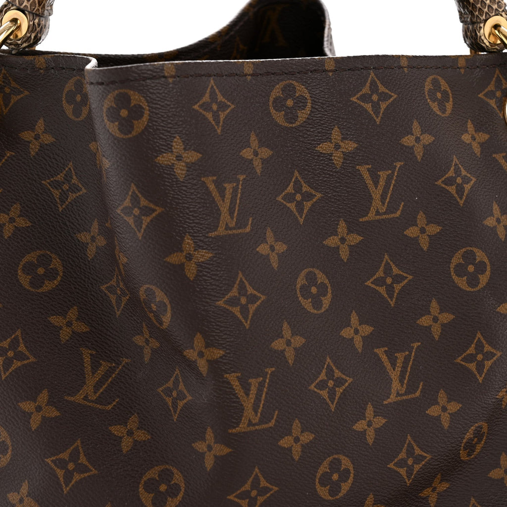 Louis Vuitton Snakeskin Monogram Artsy MM