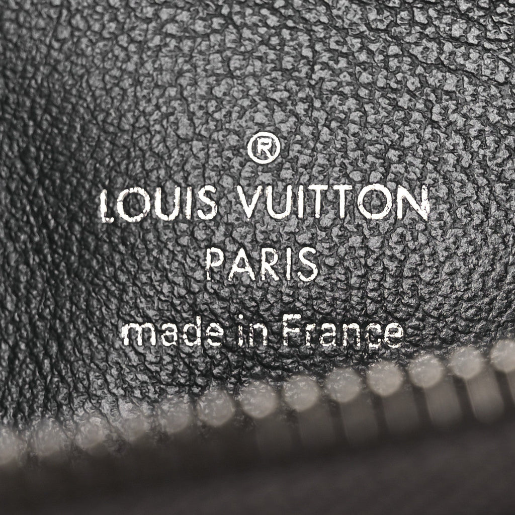 Louis Vuitton Lambskin Embossed Monogram Coussin PM Anthracite