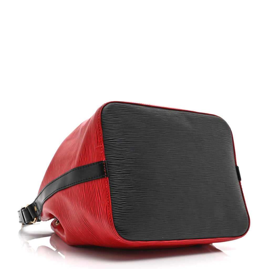 Louis Vuitton Epi Petit Noe Red Black