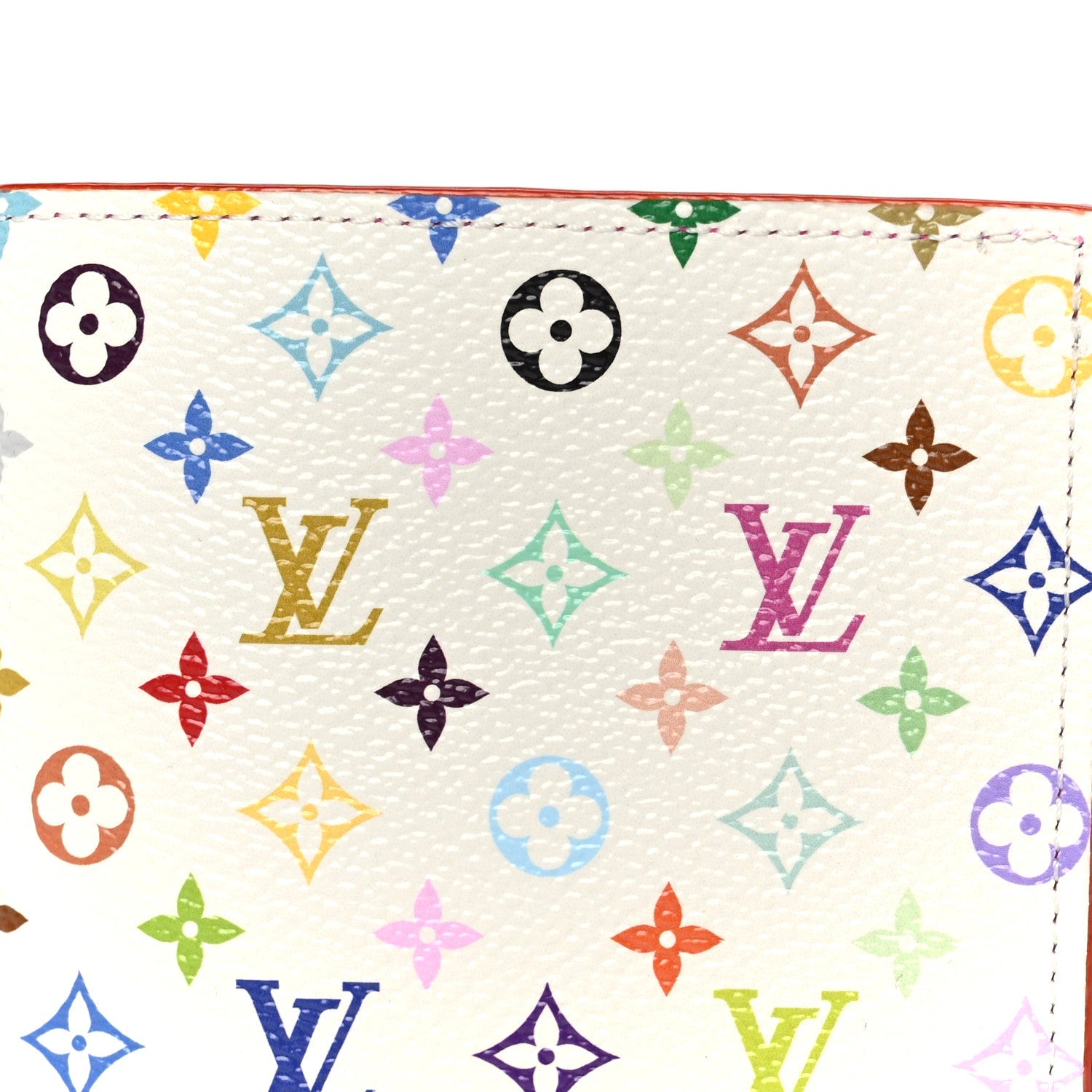 Louis Vuitton LV X TM Monogram Multicolor Passport Cover White