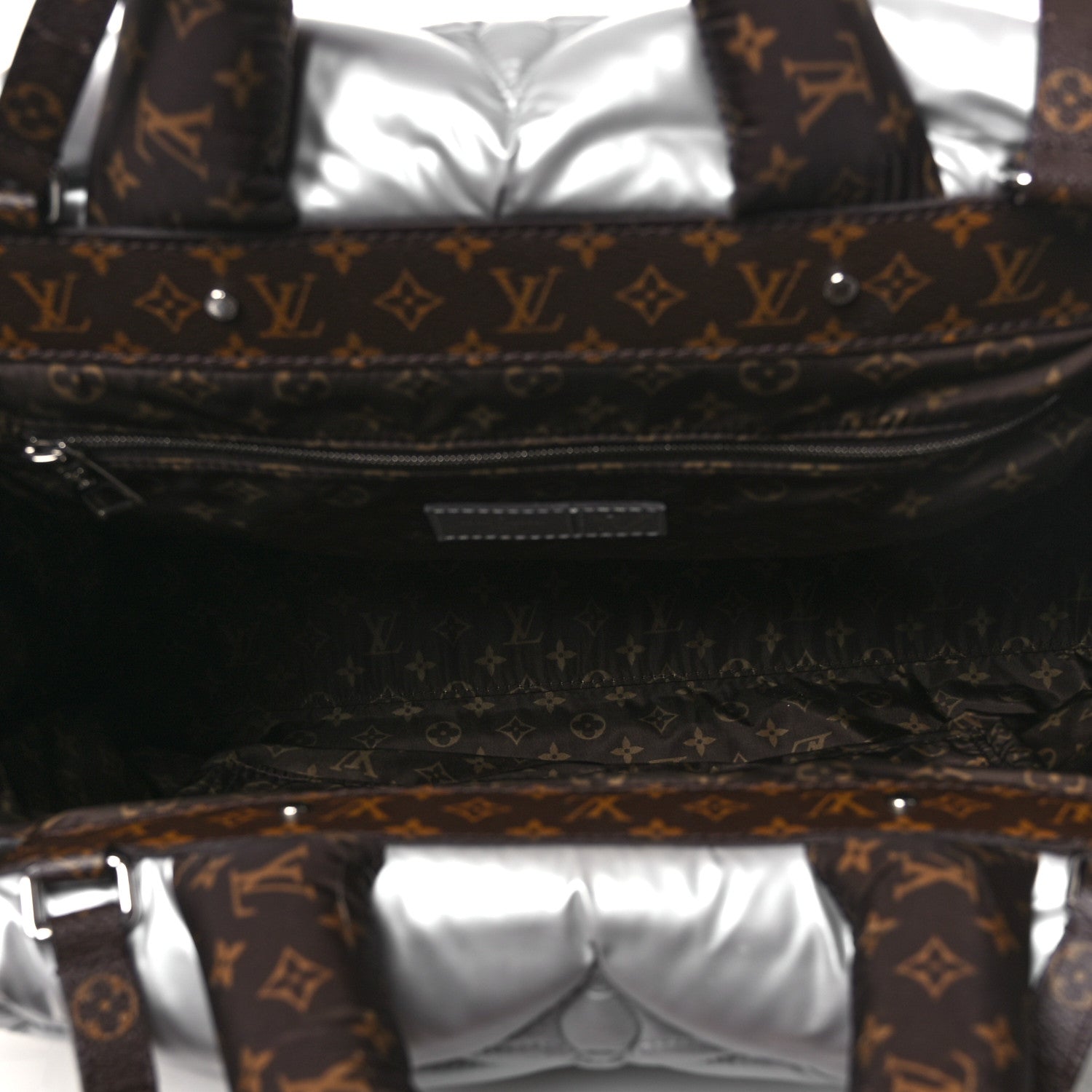 Louis Vuitton Econyl Monogram Pillow Giant Onthego GM Silver