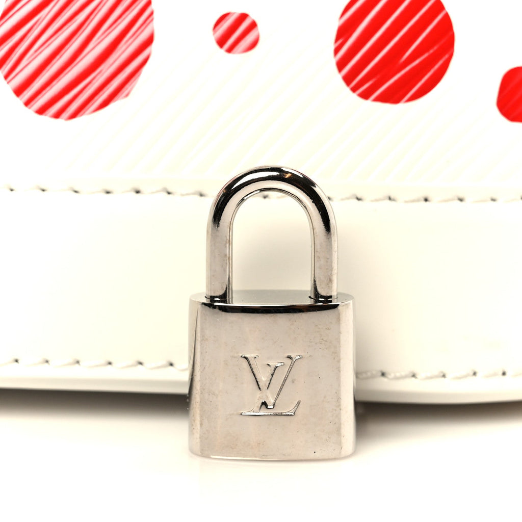 Louis Vuitton LV X YK Epi Alma BB White