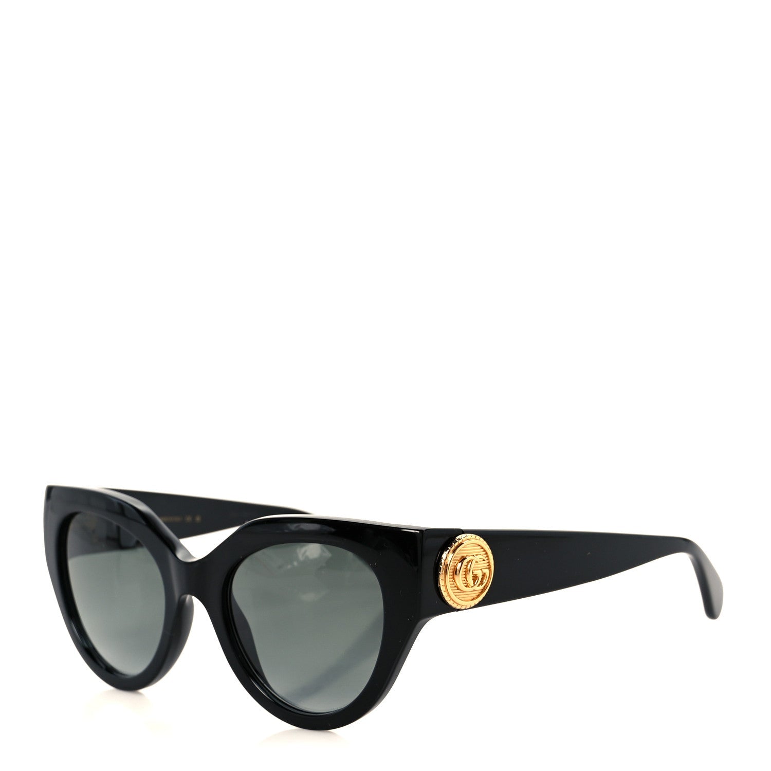 Gucci Acetate Cat Eye GG1408S Sunglasses Black