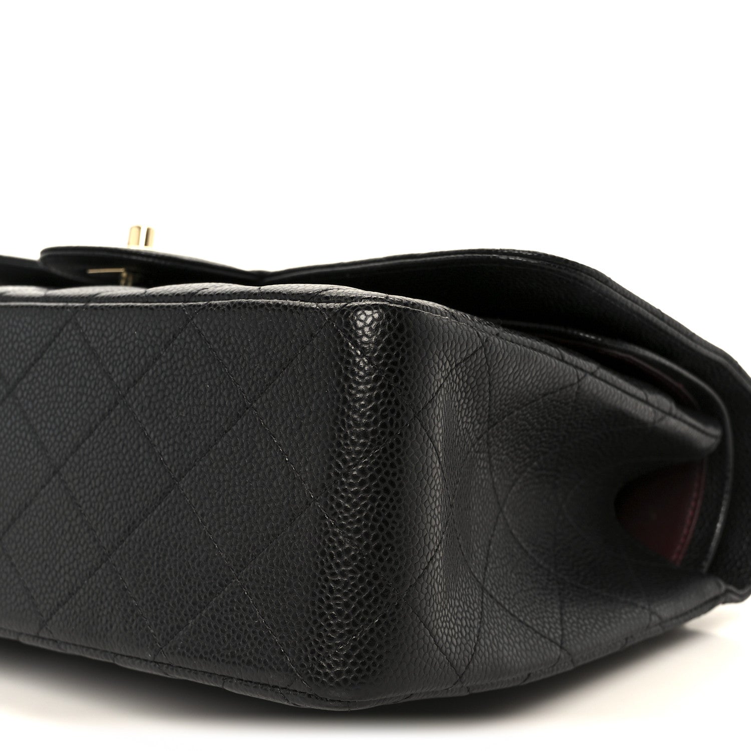 Chanel Caviar Quilted Jumbo Double Flap Black