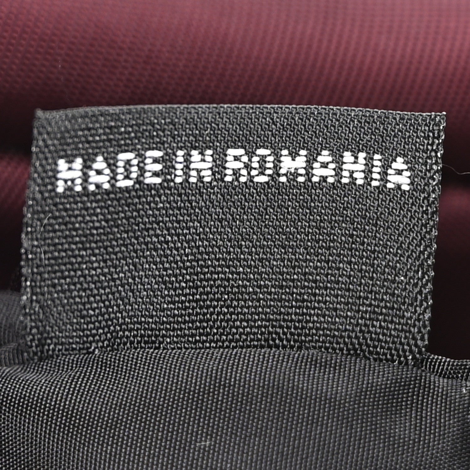 Prada Tessuto Nylon Bomber Tote Bordeaux