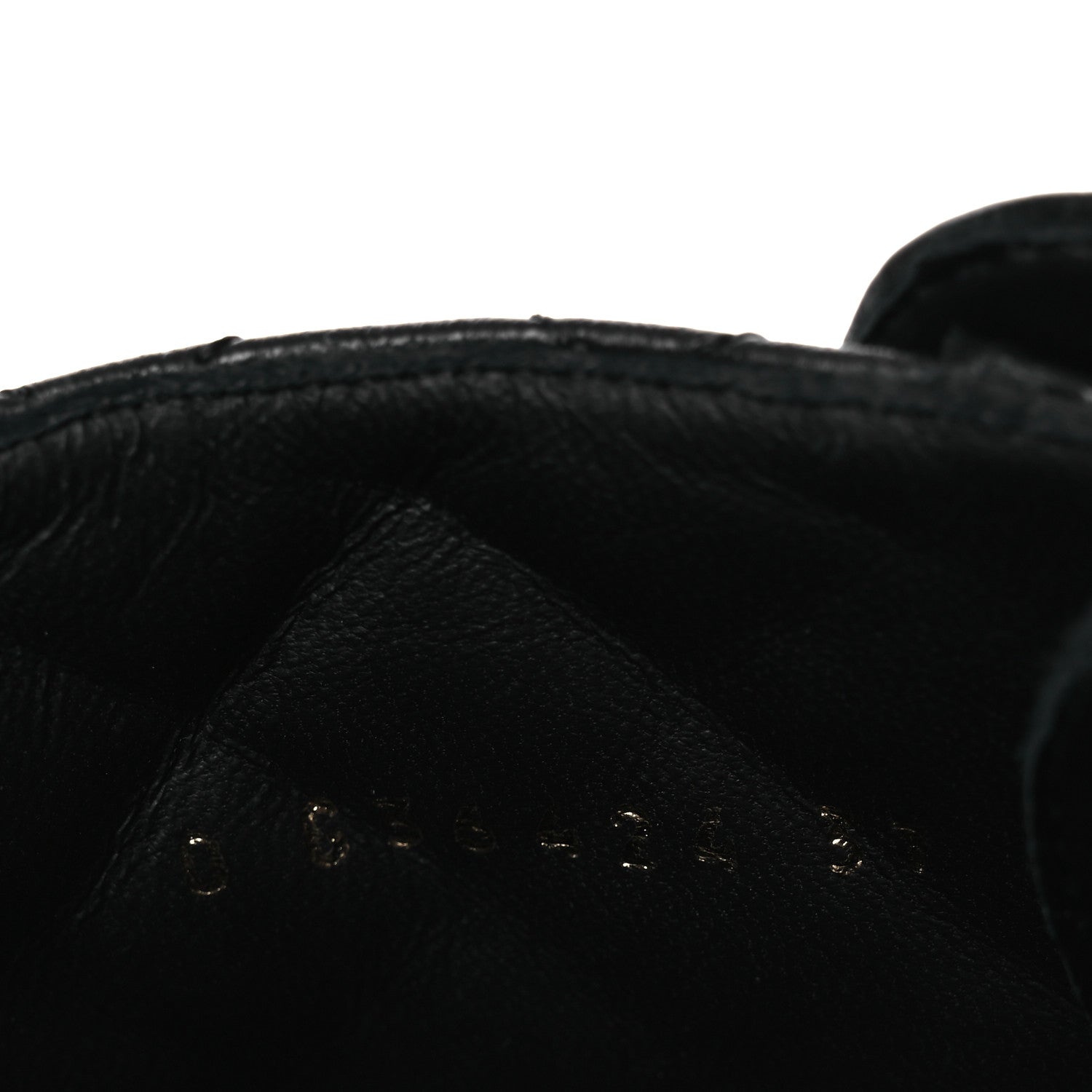 Chanel Shiny Lambskin Quilted Lace Up Combat Boots 37 Black